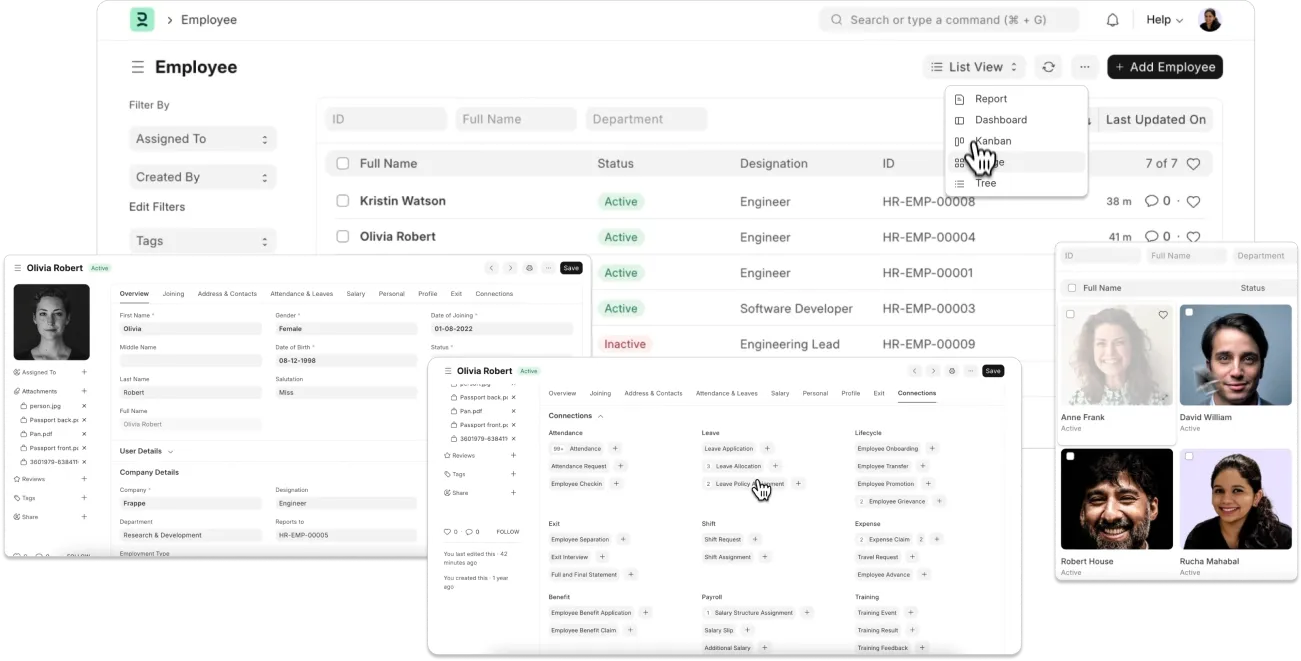 Centralize Employee Records